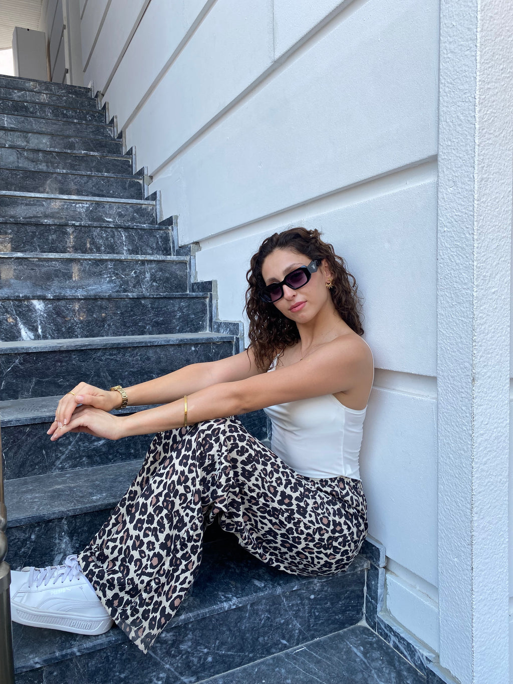Leopar Keten Pantolon