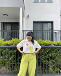 Yeşil Desenli T-Shirt